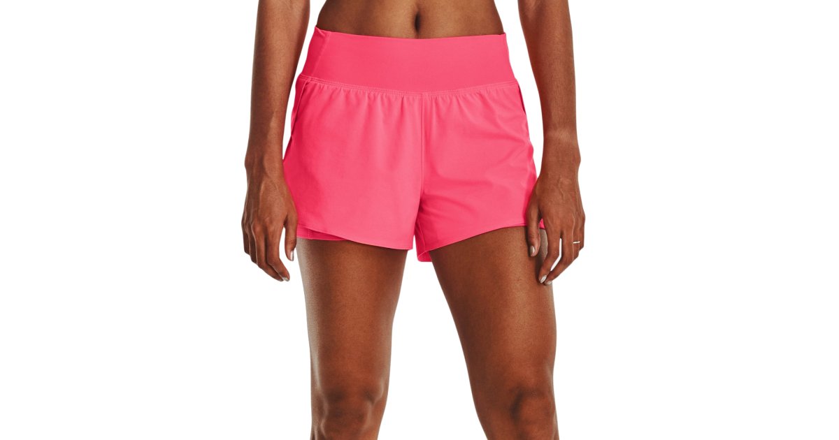 Šortky Under Armour Flex Woven 2-in-1 Shorts Ružová | 1376936-683, 1