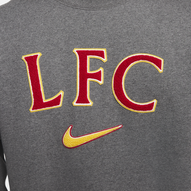 Mikina Nike mikina Liverpool FC Solo Swoosh Šedá | FB2128-071, 2