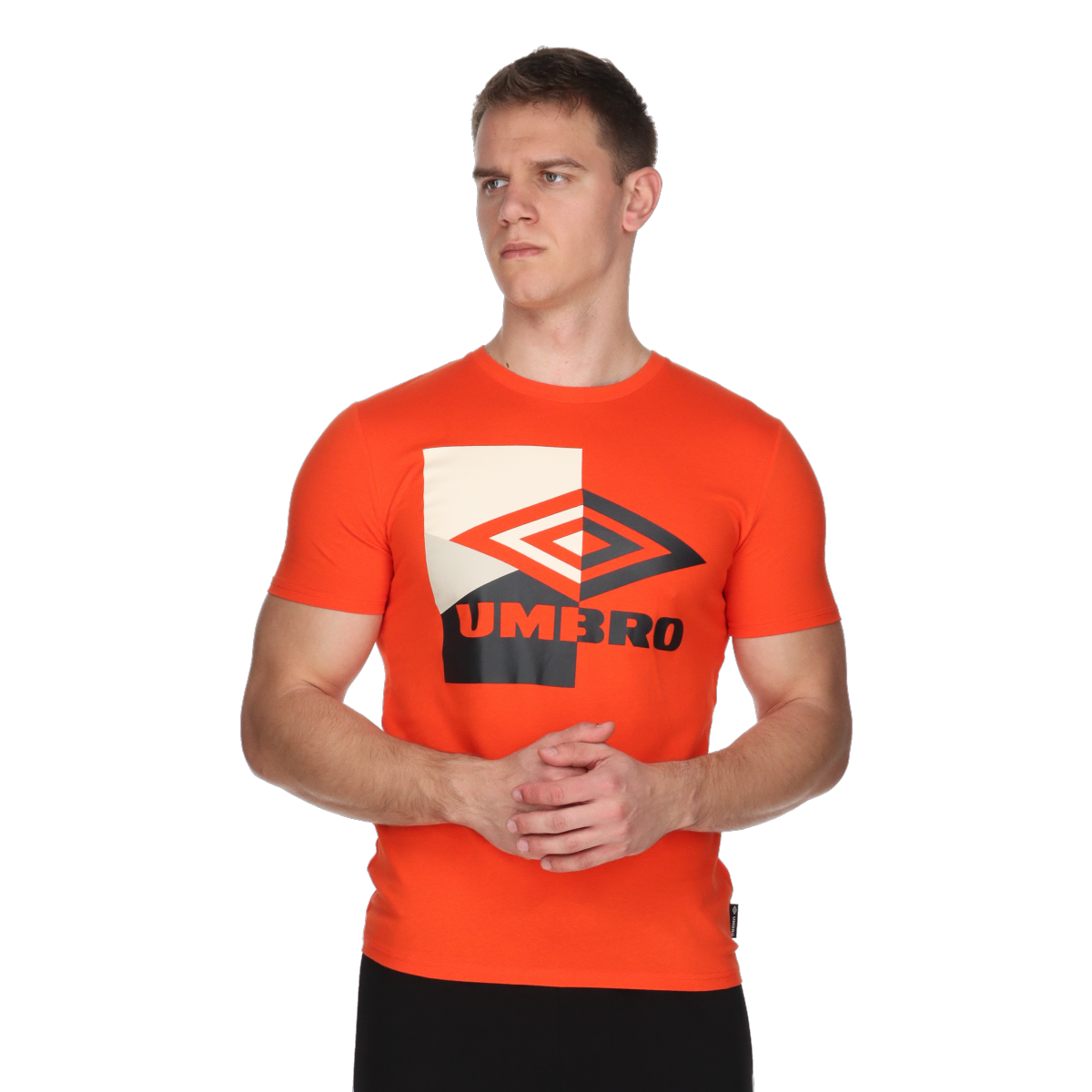 Tričko Umbro Graphic T-Shirt Retro Oranžová | UMA251M803-45, 0