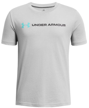Tričko Under Armour Logo Wordmark Šedá | 1380747-011, 0