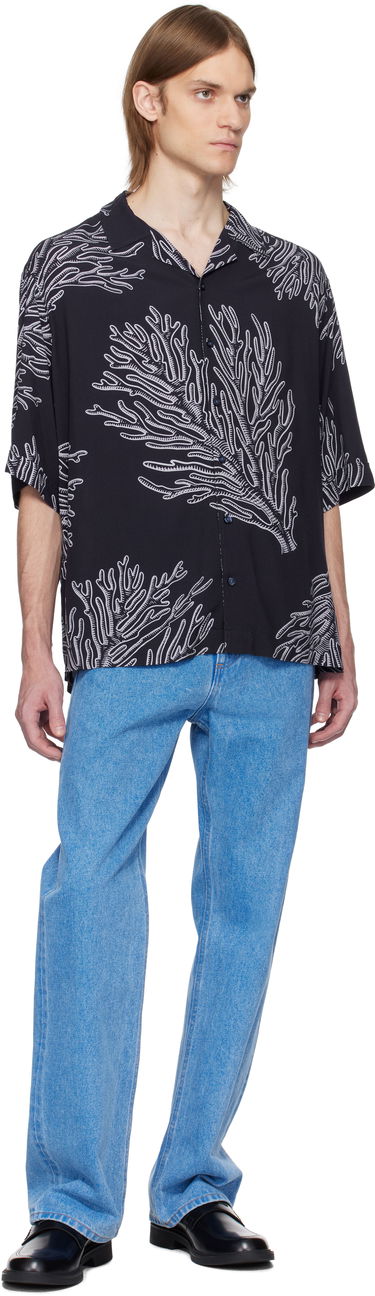 Košeľa BOSS BOSS Coral Print Shirt Čierna | 50538280, 3