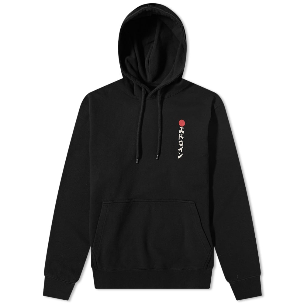 Mikina EDWIN Kamifuji Hoody Čierna | I031106-8967, 0