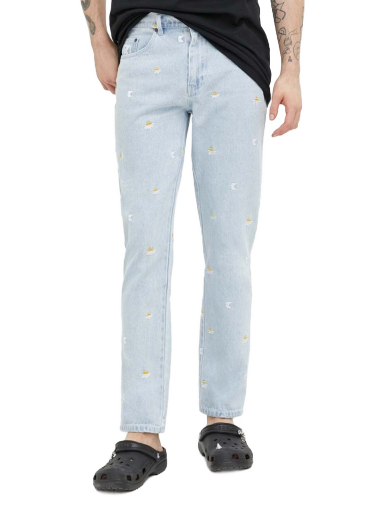 Džínsy Karl Kani Daisy Denim Jeans Tyrkysová | 6000337