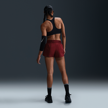 Šortky Nike One Dri-FIT Mid-Rise Running Shorts with Liner Červená | HJ2195-619, 4