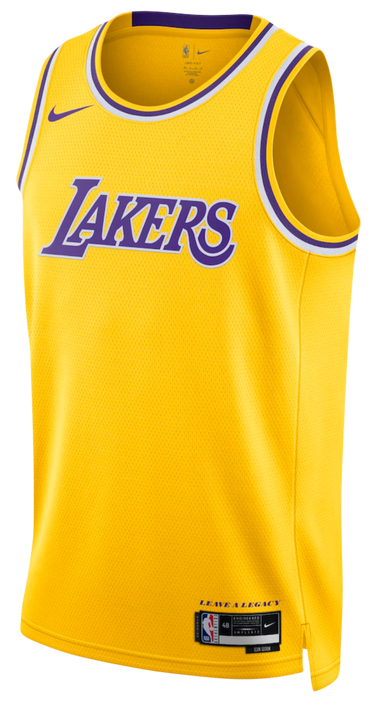 Dres Nike Los Angeles Lakers Icon Edition 2023/24 Dri-FIT NBA Swingman Jersey Žltá | dn2140-728, 0