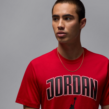 Tričko Jordan Jordan T-Shirt Červená | HQ0009-687, 4