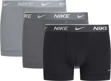 Boxerky Nike Nike Cotton Trunk Boxer Shorts (3 Pairs) Šedá | ke1008-u91, 1