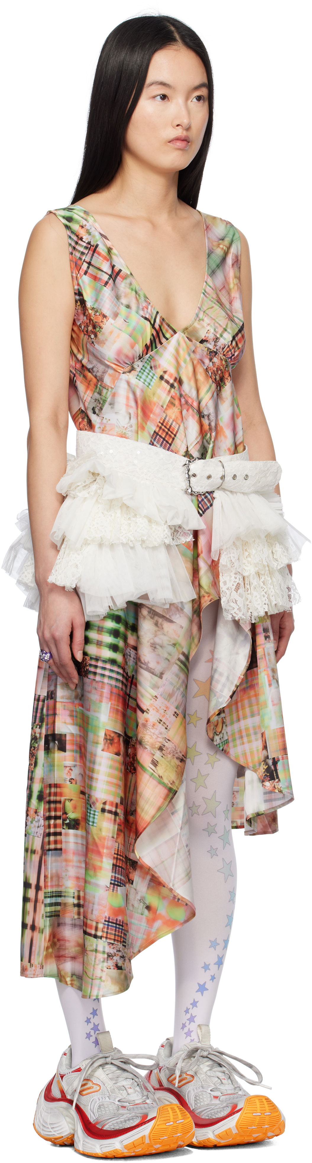 Šaty Collina Strada Collina Strada Tulip Midi Dress Rôznofarebný | XX4031, 1