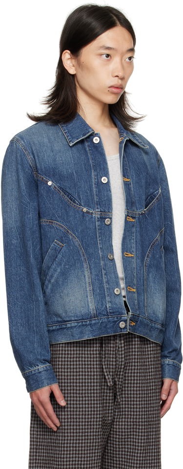 Bunda sage NATION SAGE NATION Jiji Denim Jacket Modrá | S084 DENIM JIJI JACKET DENIM I, 1