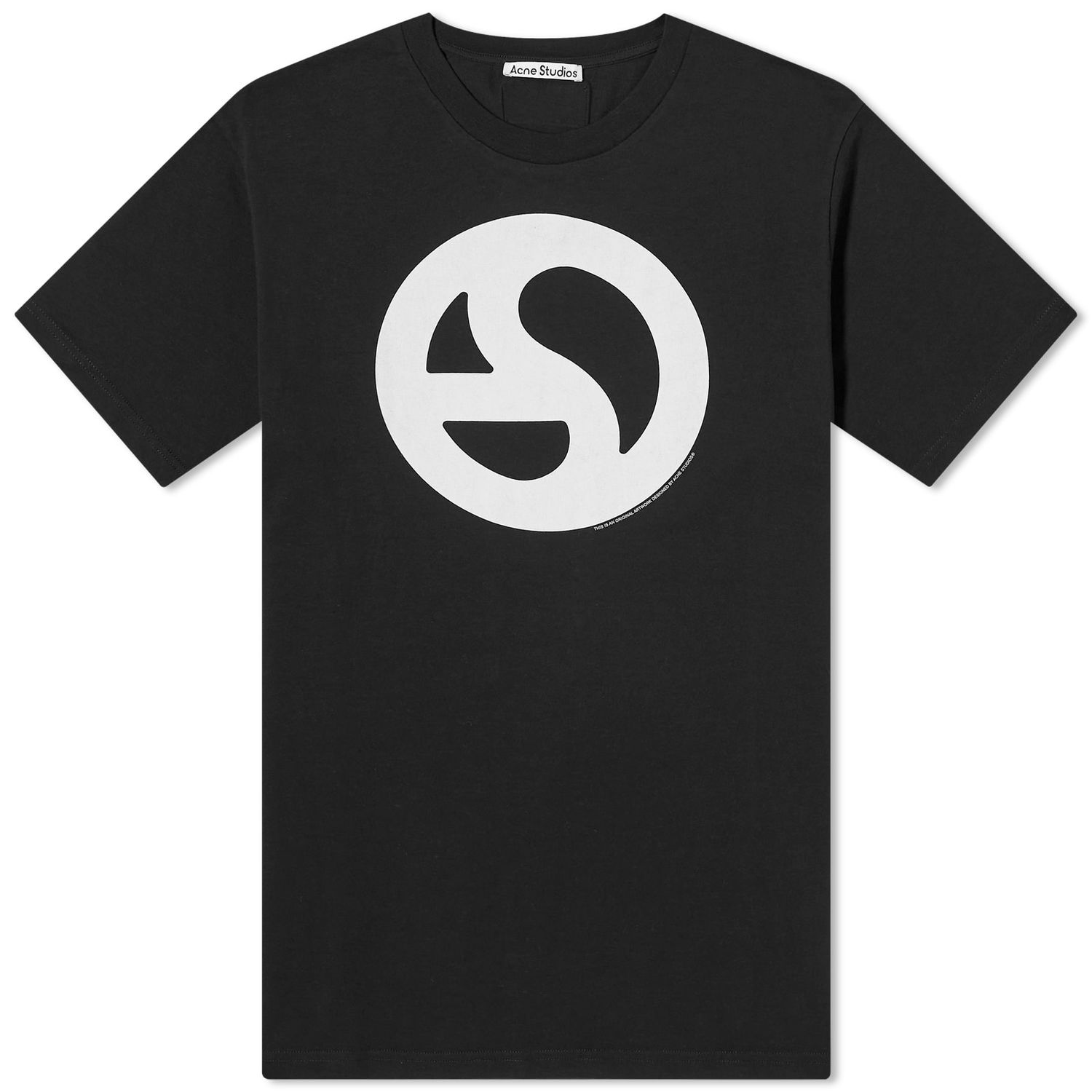 Tričko Acne Studios Everest Logogram T-Shirt Čierna | CL0265-900, 0