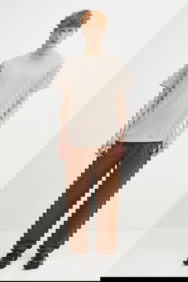 Tričko Carhartt WIP S/S Chase T-Shirt Béžová | I026391.2Q6XX, 4