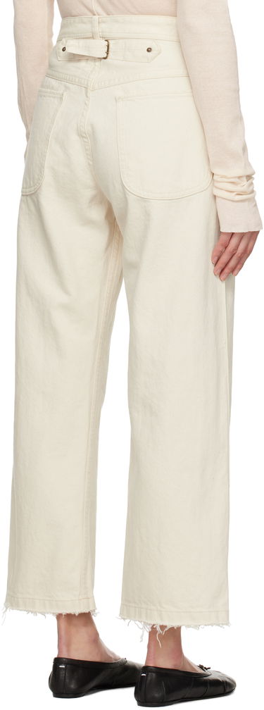 Džínsy Maison Margiela Maison Margiela Frayed Jeans Biela | S50LA0240 M30026, 2