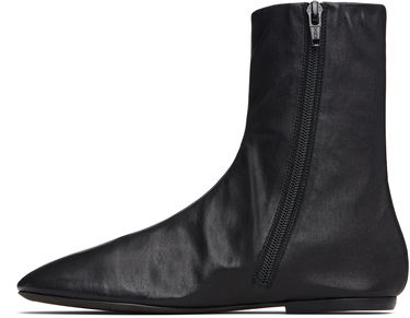 Tenisky a topánky Dries Van Noten Dries Van Noten Leather Ankle Boots Čierna | 252-011702-140, 2