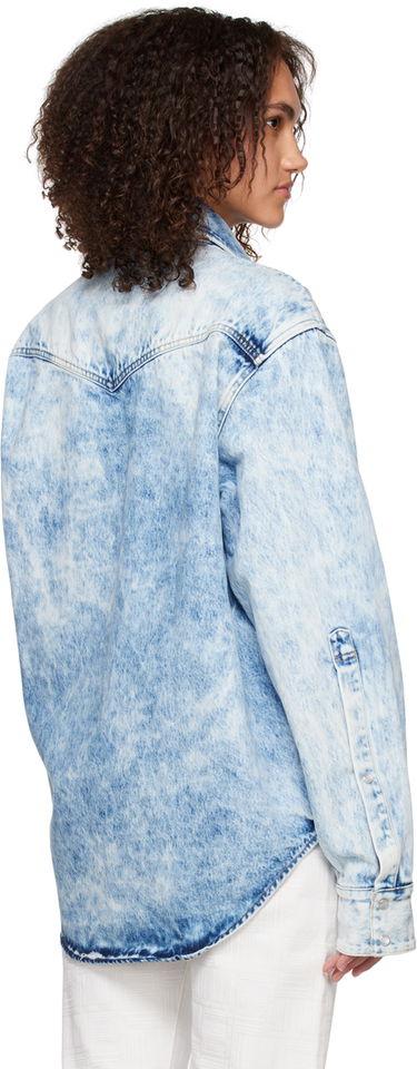Košeľa VETEMENTS VTMNTS Boiled Denim Shirt Modrá | VL14SH650B, 2