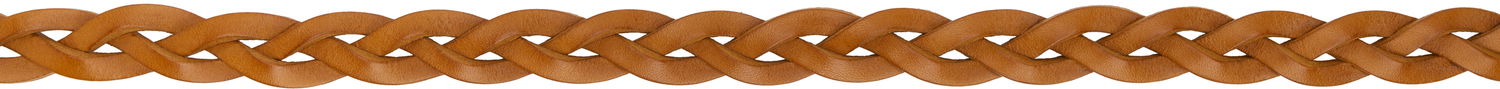 Opasok OUR LEGACY OUR LEGACY 2 CM Braided Leather Belt Hnedá | A2258CBH, 1