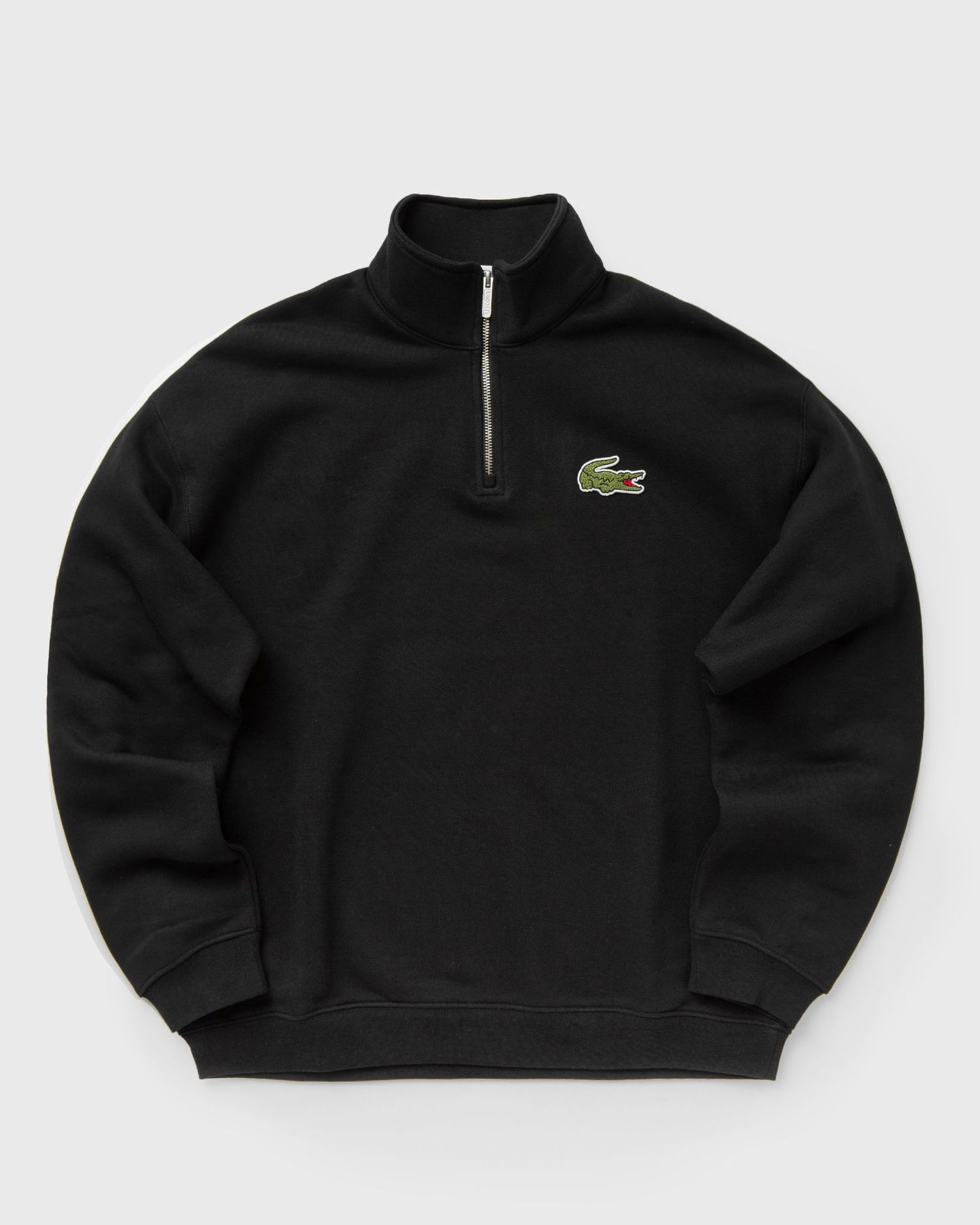 Mikina Lacoste Sweatshirt Half-Zips Čierna | SH2748-031, 0
