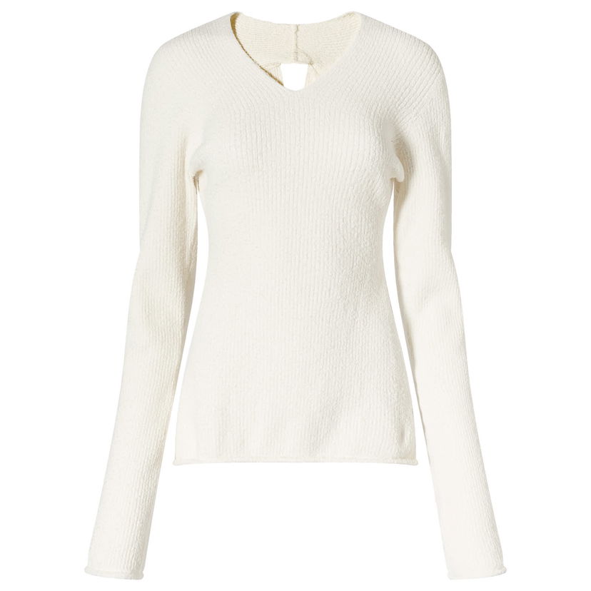 Tričko AXEL ARIGATO Tube Rib Knit Top Biela | A0948002-ECRU