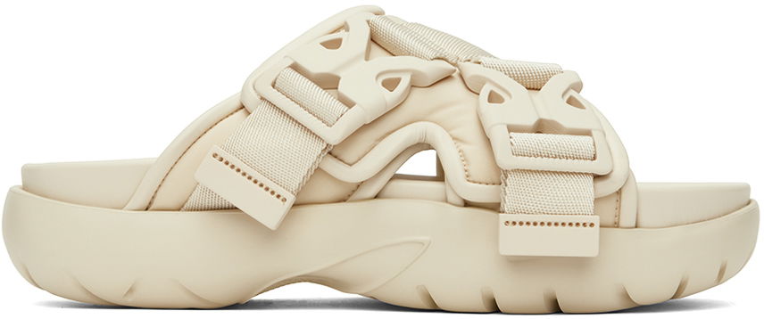 Tenisky a topánky Bottega Veneta Snap Slide Sandals "Off White" Biela | 754218 V3C41, 0
