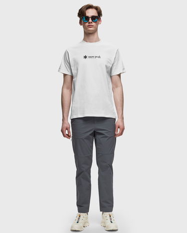 Tričko Snow Peak SOFT COTTON LOGO SHORT SLEEVE T-SHIRT Biela | TS-24SU201-WHITE, 1