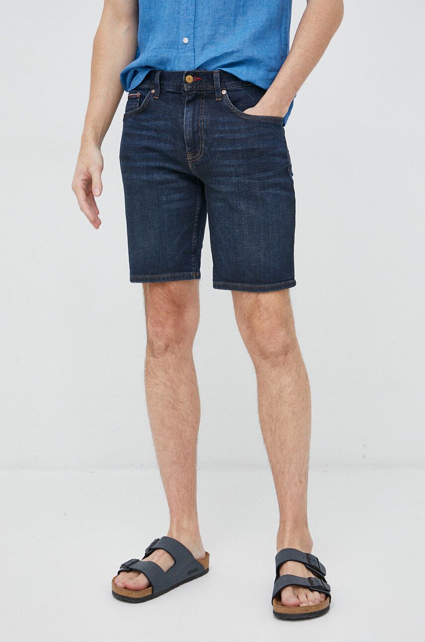 Brooklyn Faded Denim Shorts