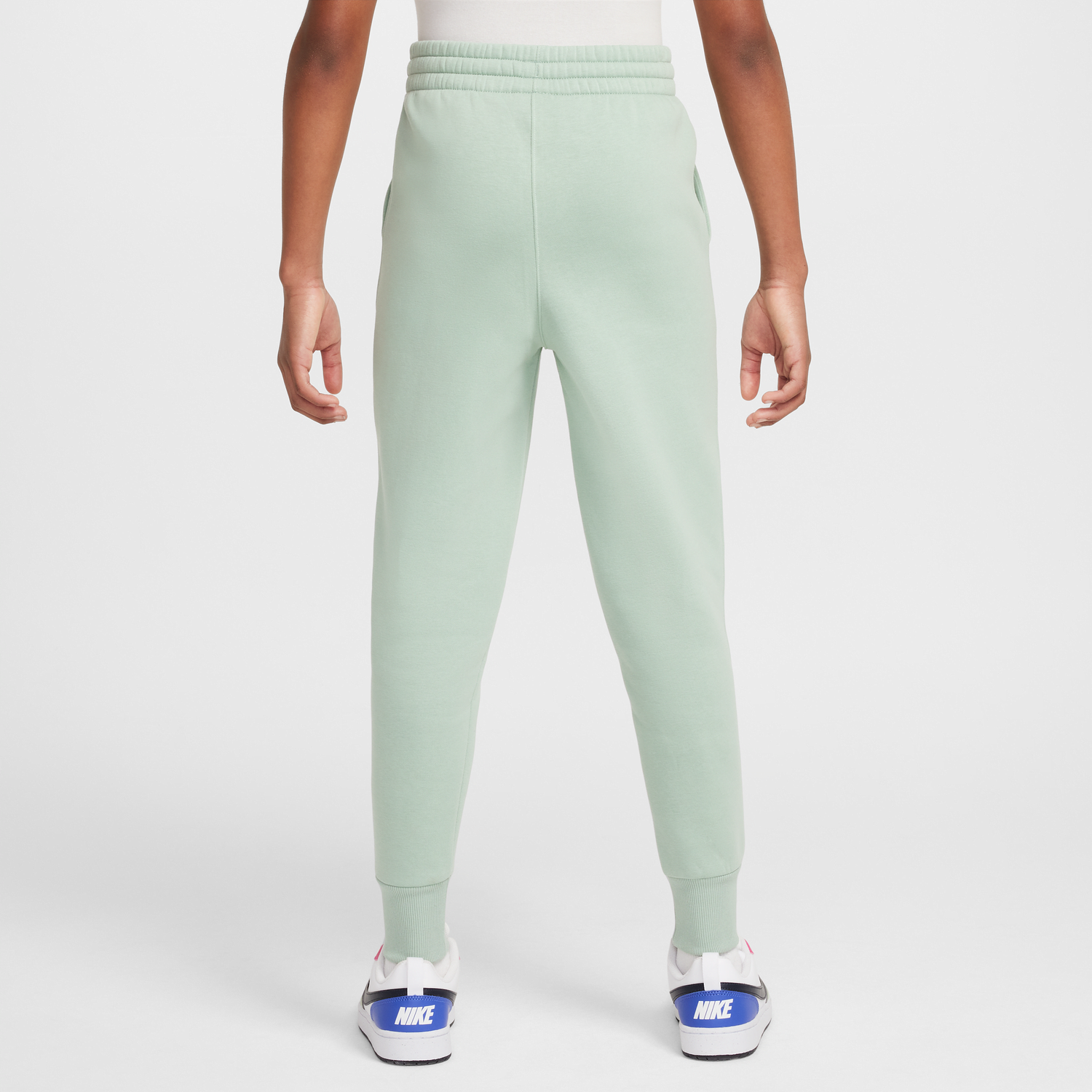 Tepláky Nike Sportswear Club Fleece High-Waisted Pants Zelené | FD2921-037, 1