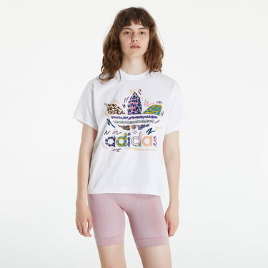 Tričko adidas Originals Love Unites Trefoil Tee Biela | HC3076, 4