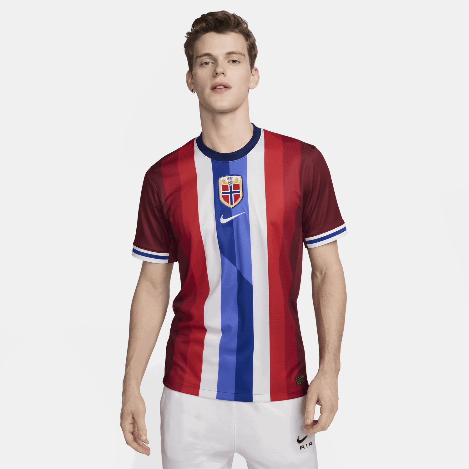 Dres Nike Dri-FIT Norway Stadium 2024/25 Replica Červená | FZ0162-677, 1