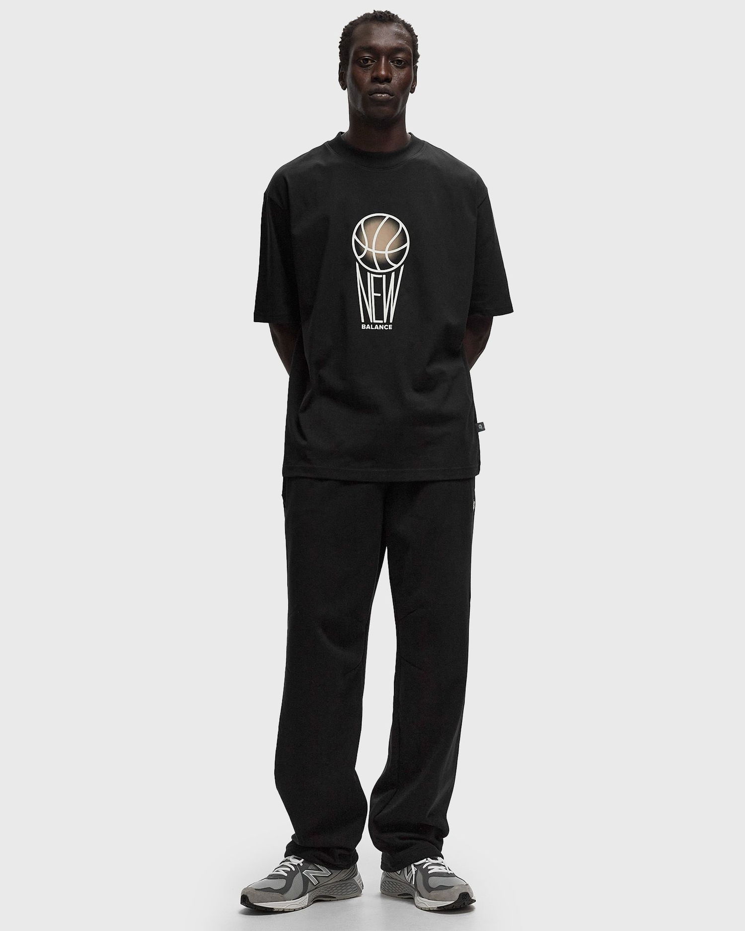 Tepláky New Balance Black Sweatpants Čierna | NBMP44587BK, 1