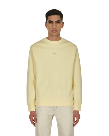 Mikina A.P.C. Steve Logo Sweat Žltá | COEIP-H27621-DAB, 0