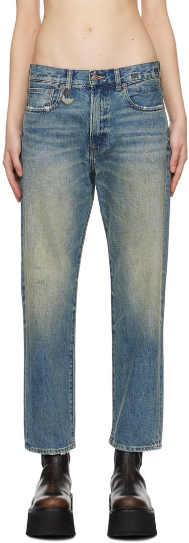 Džínsy R13 R13 Boyfriend Jeans Modrá | R13W5083-D173A, 0