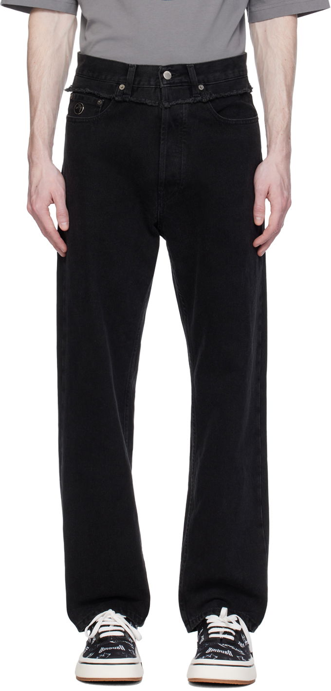 Džínsy Ambush Waist Detail Jeans Čierna | BMYB003S24DEN0011100, 0