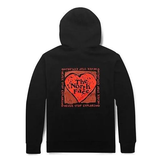 Mikina The North Face Graphic Hoodie With Red Logo Čierna | NF0A81MS-JK3