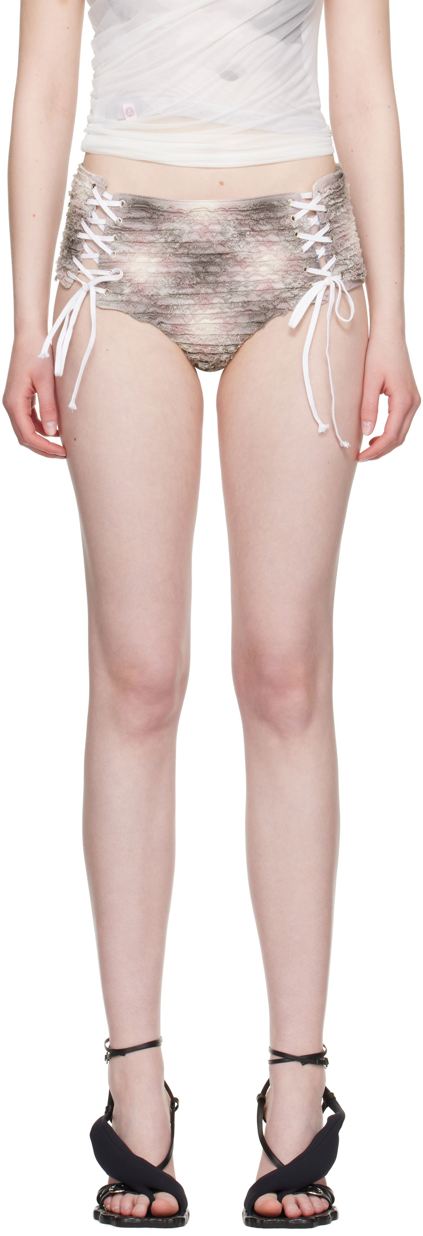 Nohavičky Collina Strada Collina Strada Lace Up Panty Briefs Rôznofarebný | XX6037, 0