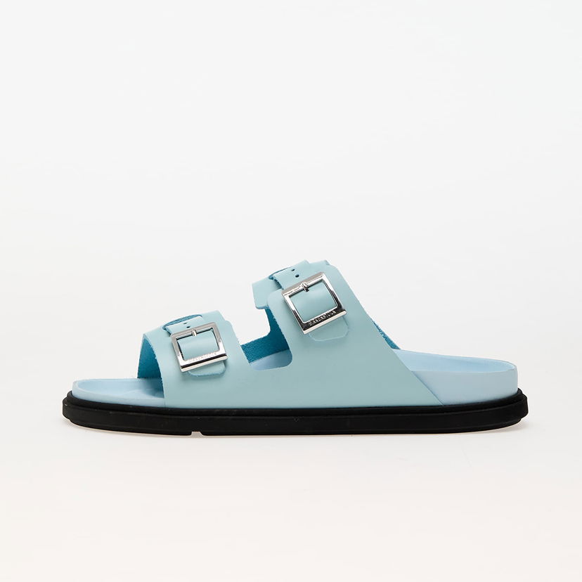 Tenisky a topánky Birkenstock St Barths Natural Leather Mineral Blue Modrá | 1026418