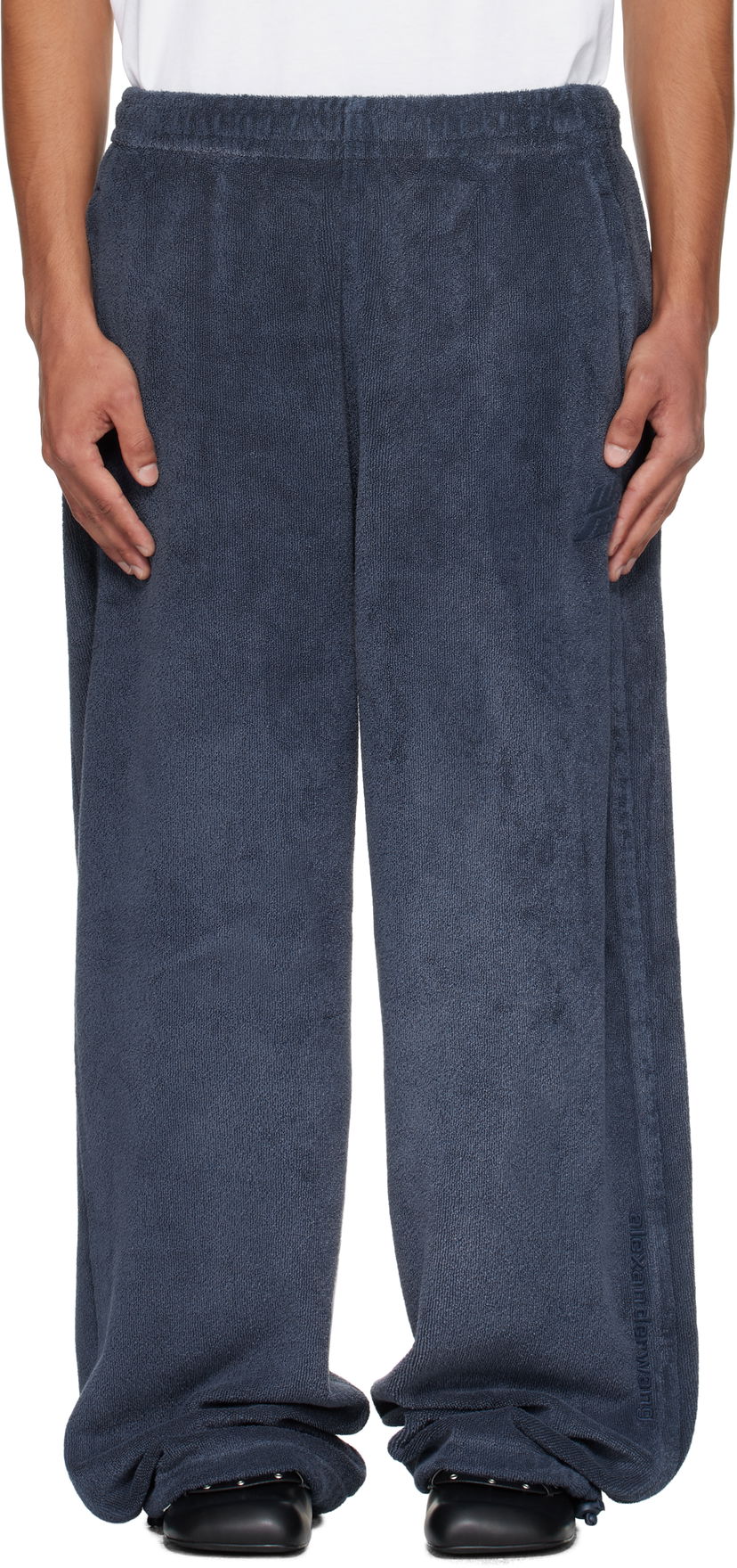 Tepláky Alexander Wang Alexander Wang Track Trousers Navy | 6CC3254421
