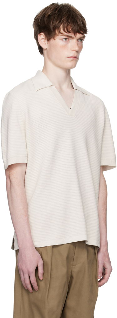 Polo tričko A.P.C. A.P.C. Livio Knit Polo Čierna | COGDK-H23413, 4