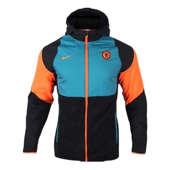 Vetrovka Nike Chelsea FC Full Zip Woven Soccer Jacket Rôznofarebný | DB7796-471