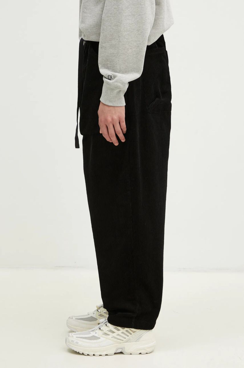 Cargo nohavice Manastash Manastash 8W Cocoon Corduroy Pants Čierna | 7924210013, 1