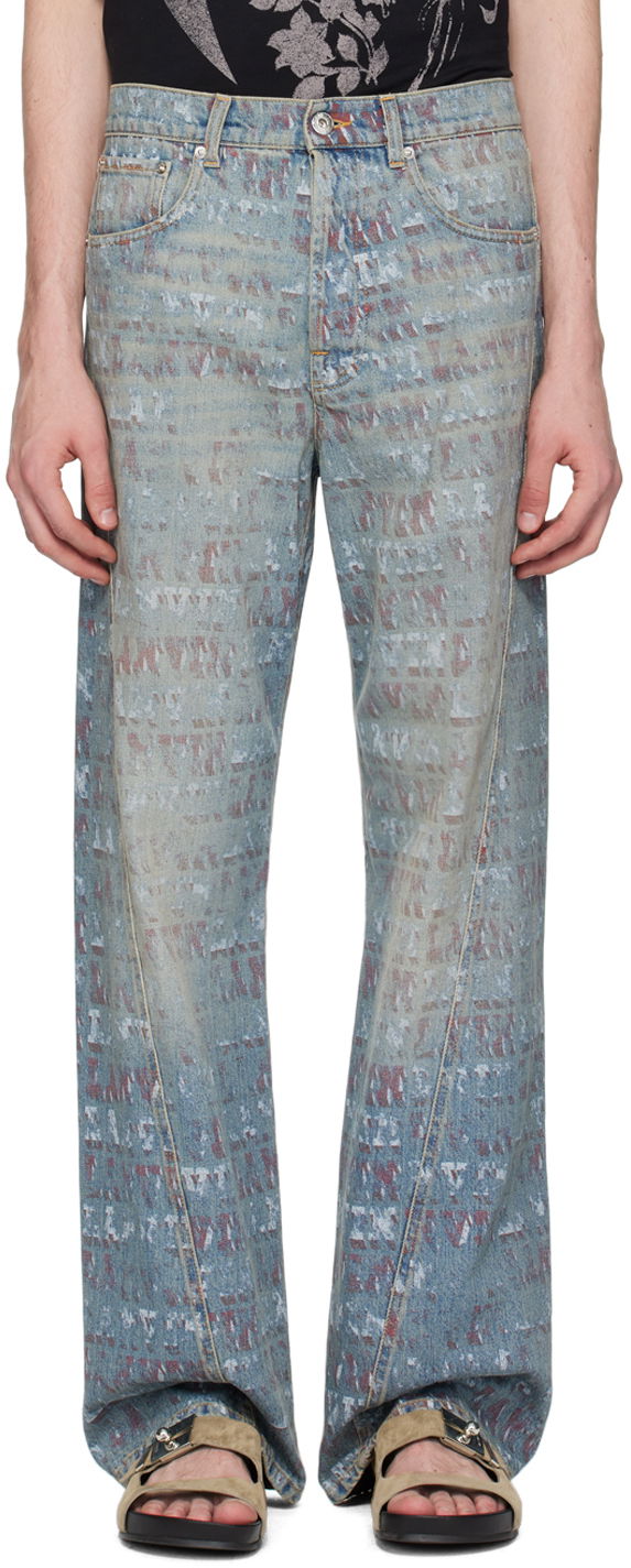 Džínsy LANVIN Future x Jeans Modrá | RM-TR0051-D082-P24, 0