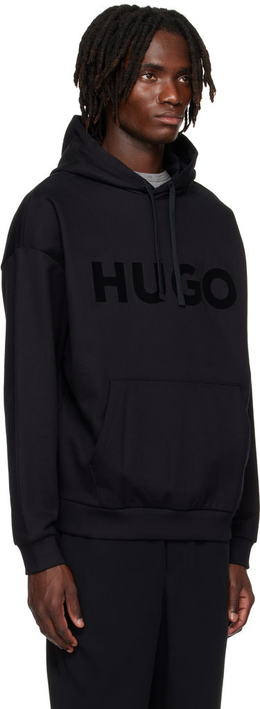 Mikina BOSS Logo Bonded Hoodie Čierna | 50529090, 1