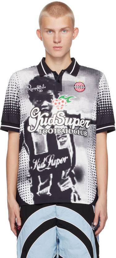 Polo tričko KidSuper Ronaldinho Edition Soccer Jersey Polo Čierna | AW24-JRSY-03, 0