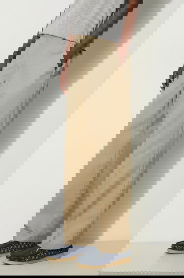 Nohavice Dickies Simple Wide-Leg Trousers Béžová | DK0A4XK6KHK, 0