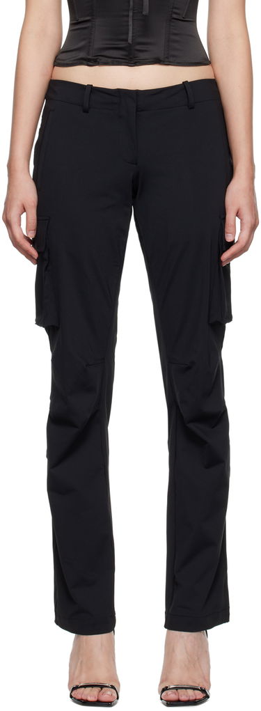 Cargo nohavice Miaou Miaou Raven Cargo Trousers Čierna | 1019-CL-BLK, 0