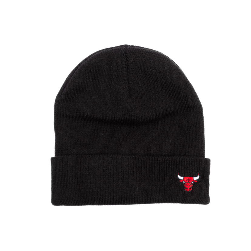 Kulicha New Era NBA Mini Logo Cuff Beanie Chicago Bulls Čierna | 60691109