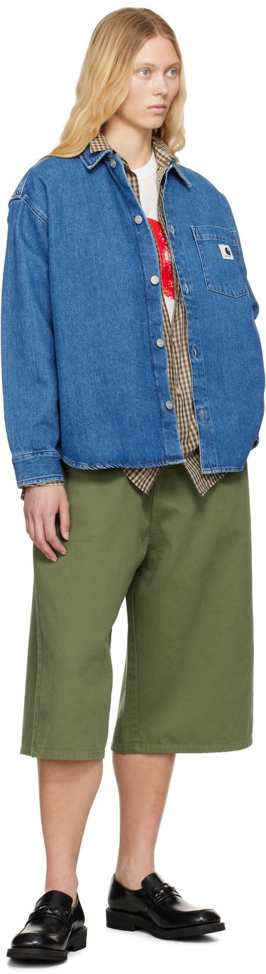 Košeľa Carhartt WIP Work In Progress Alta Denim Shirt Modrá | I033344 0106, 3
