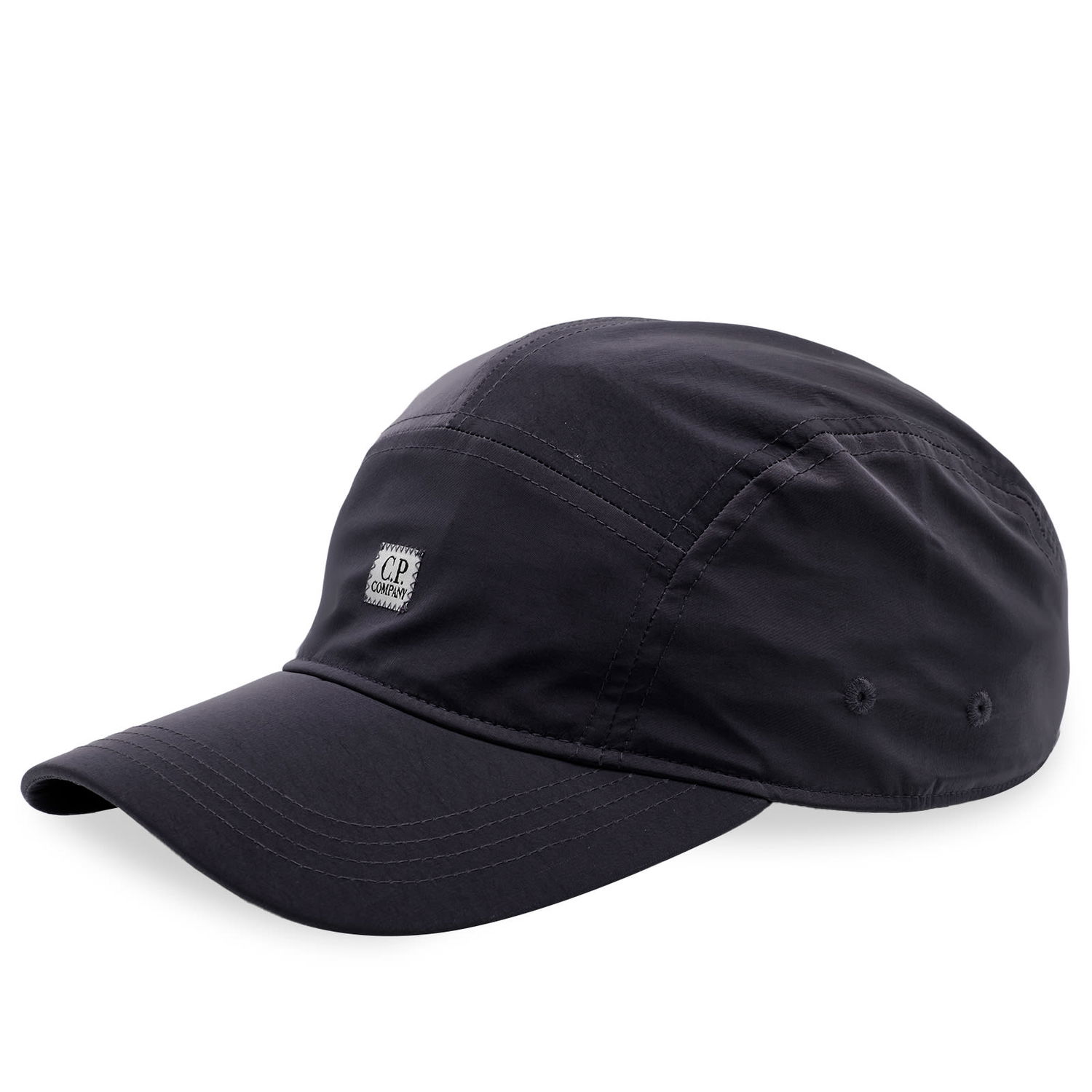Šiltovka C.P. Company Chrome-R Panelled Logo Cap Čierna | 15CMAC196A-005904A-888, 0