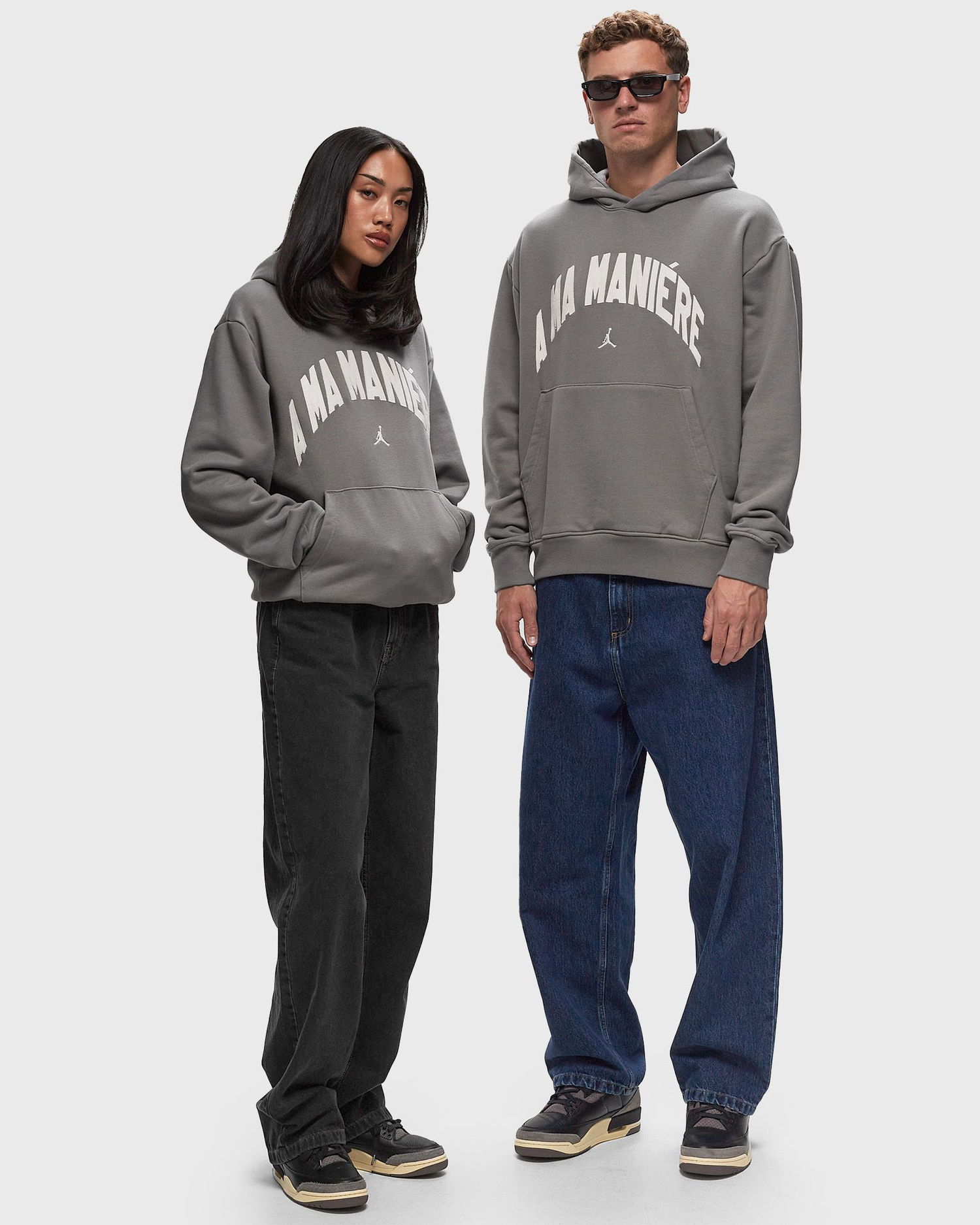 Mikina Jordan A MA MANIÉRE HOODIE Šedá | HF0540-029, 1