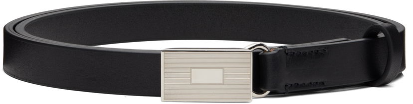 Opasok AURALEE AURALEE Slide-Buckle Belt Čierna | A00B04RP