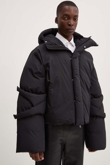 Prešívaná bunda HELIOT EMIL Black Puffer Jacket Čierna | PREAW24.M.02.131.BLK01, 0