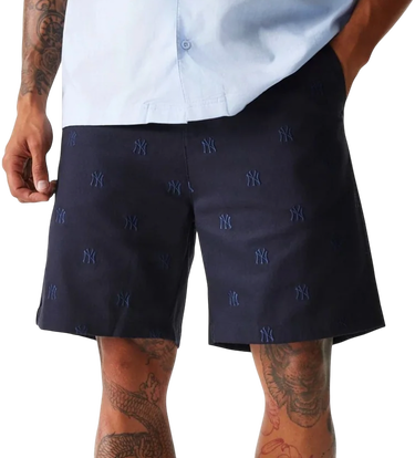 Šortky New Era New Era MLB New York Yankees Monogram Shorts Navy | 60667820-60667820, 0